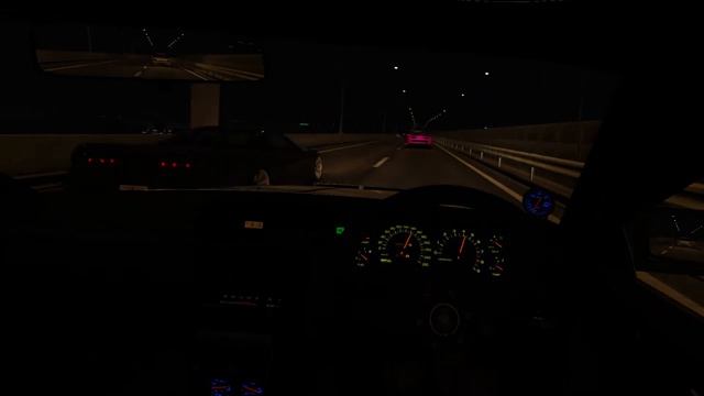 Multiplayer & Traffic At Night In VR | Assetto Corsa смотреть онлайн