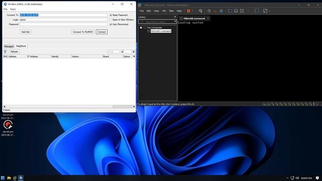 Mikrotik Router OS version 6.48.9 VMware смотреть онлайн