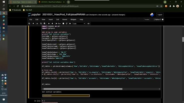 02 Python Data Pipeline Oracle Service Cloud to Snowflake Full Load - OSC query2 Table of Tables смотреть онлайн