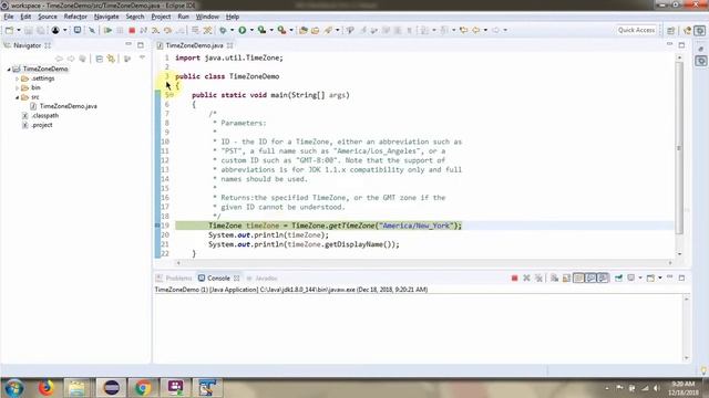 How to use getTimeZone(String ID) method of java.util.TimeZone class? смотреть онлайн