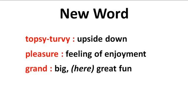 Topsy Turvy Land CBSE Class 5 English Lesson смотреть онлайн