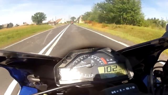 GoPro HONDA CBR 600 RR Żary - Zielona G onboard 1/2 смотреть онлайн