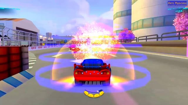 Cars 2: The Video Game - Daredevil Lightning McQueen №2 смотреть онлайн