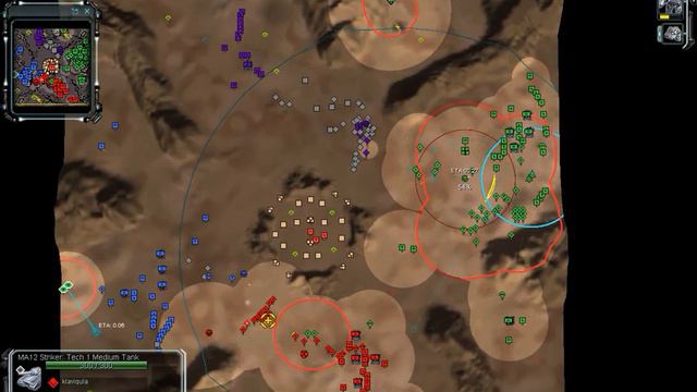 [rus] 2 на 2 на бластед рок Supreme Commander Forged Alliance смотреть онлайн