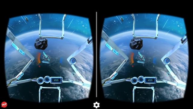 End Space VR - The Best space shooting VR 3D SBS game for Google Cardboard смотреть онлайн