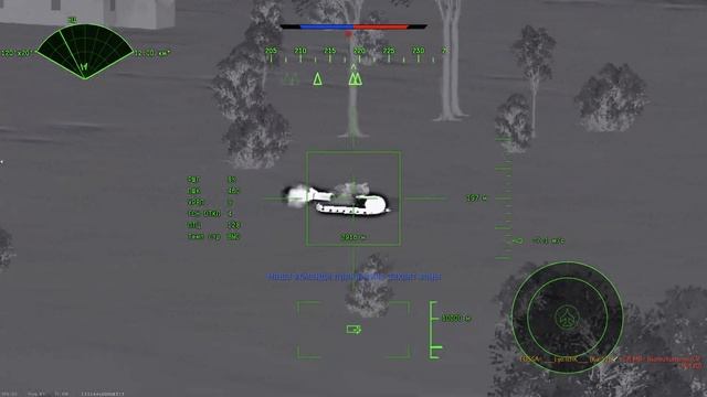 War Thunder: Ночной бой в лесу (Т-80У и КА-52 зарешал бой! -13 фрагов) смотреть онлайн