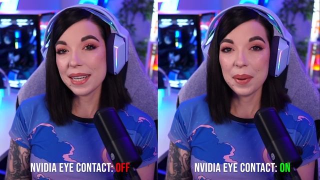 COOL OR CURSED?! | NVIDIA Broadcast AI Eye Contact смотреть онлайн