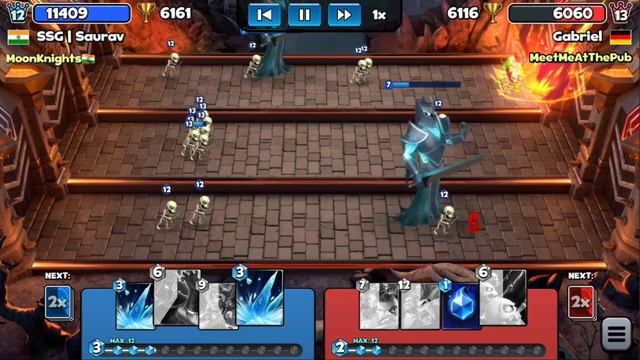 LAST DAY OF THE SEASON 🔥 | SKULLQUEEN GAMEPLAY & CHAMPION 🏆 LEAGUE +6200 COMPLETED | CASTLE CRUSH смотреть онлайн
