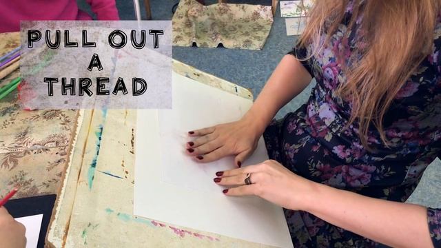 ART LESSONS. // НИТКОГРАФИЯ. АБСТРАКЦИЯ