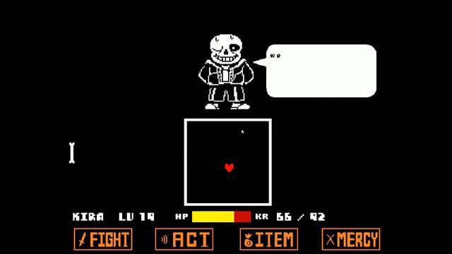 Undertale Sans Battle [Genocide Run] смотреть онлайн