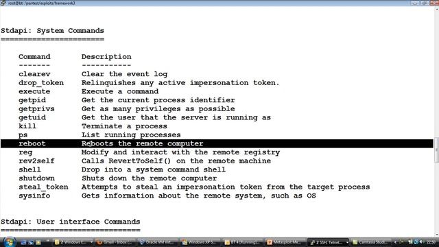 Metasploit 3 Meterpreter Basics and using Stdapi смотреть онлайн