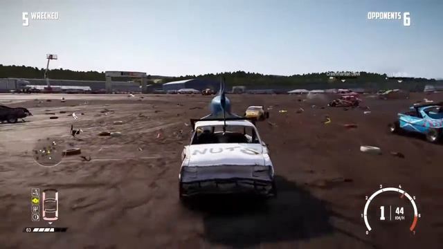 Wreckfest-1965 Fast Track Motors Rocket GT Coupe (Demolition Derby) смотреть онлайн