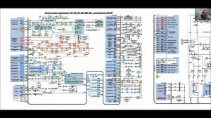Схема Питание ЦУ от АБ на ВЛ80с