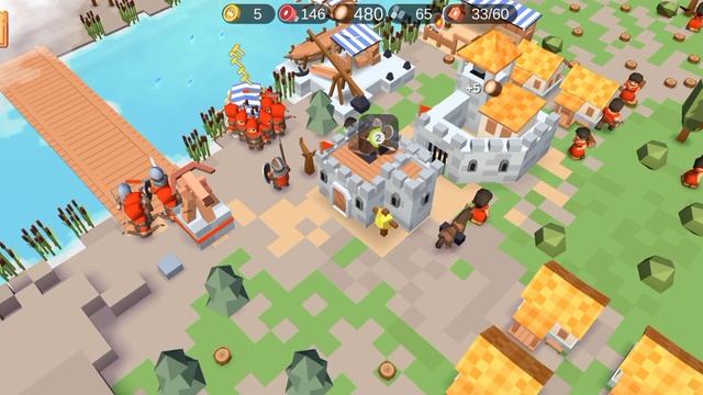 Создаю своё Королевство играю в SiegeUP #1 #игра смотреть онлайн