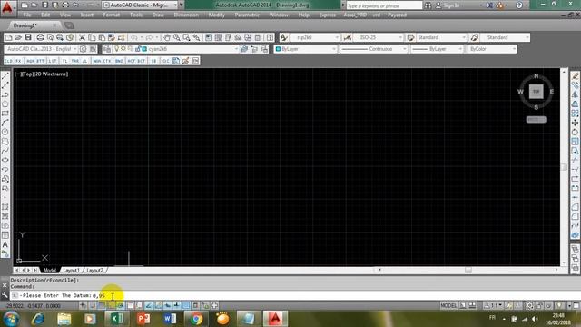 déssiner profil en long a l'aid excel et Autocad смотреть онлайн