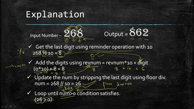 Python Programming Interview Question - Reverse a Number смотреть онлайн