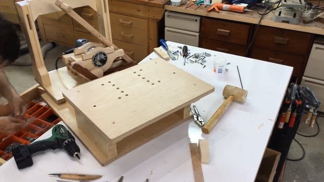 Pantorouter assembly timelapse смотреть онлайн