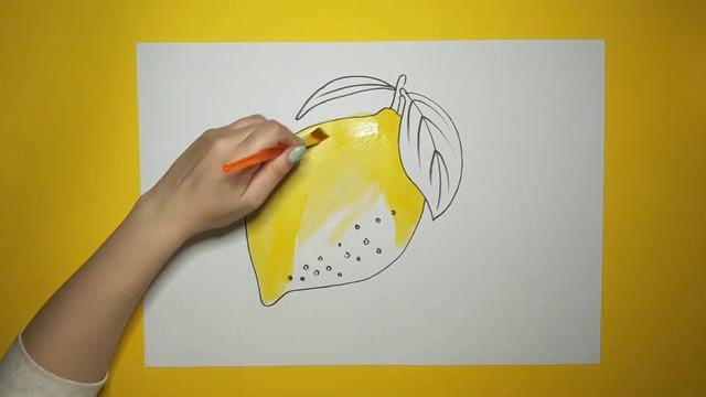 Lemon Drawing, Painting and Coloring for Kids, Toddlers, Cartoon смотреть онлайн