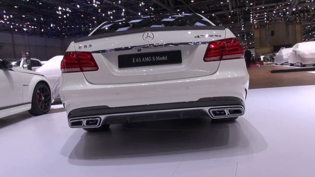 Mercedes E63 AMGS 4-Matic at Geneva Salon 2013 смотреть онлайн