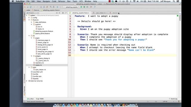 Using page-object with RSpec смотреть онлайн