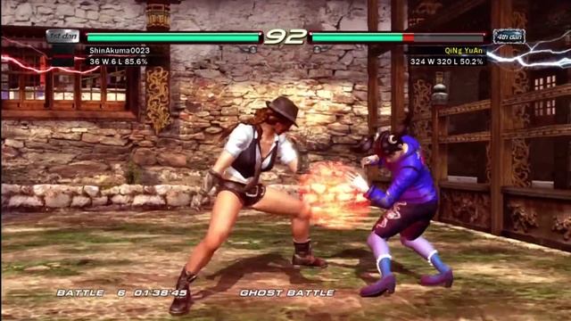 Tekken 6 - Xbox 360 - Ghost Battle Gameplay - Julia Chang смотреть онлайн