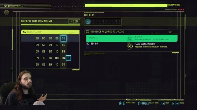 [Cyberpunk 2077] Breach Protocol / Hacking Mini-Game Guide | Shortened Version of Previous Video смотреть онлайн