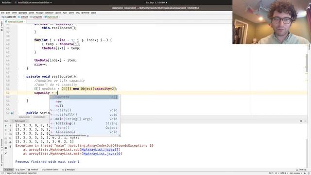 CIS 2168 Flipped - ArrayList Adding (part 3) смотреть онлайн