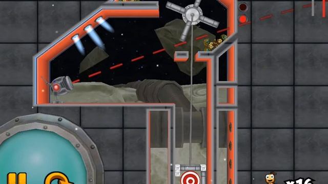 Ragdoll Blaster 3 Lunar Outpost 5-5 Crank it Up 3 Stars Tutorial Walkthrough смотреть онлайн