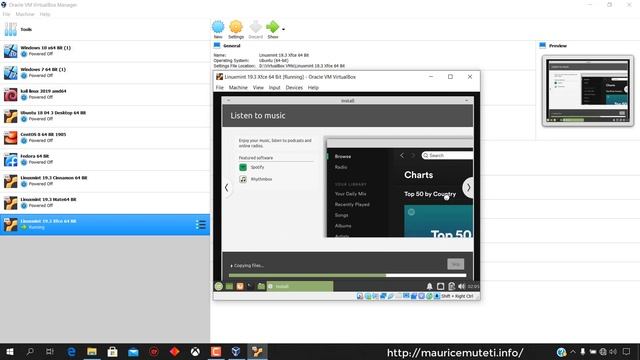 How to Install Linuxmint 19.3 Xfce 64 Bit Linux OS On Oracle VM VirtualBox 6.0.8 смотреть онлайн