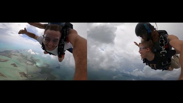 Skydiving in Key West, Florida смотреть онлайн