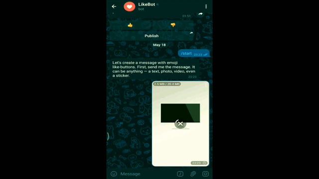 How to like a video in the Telegram? смотреть онлайн