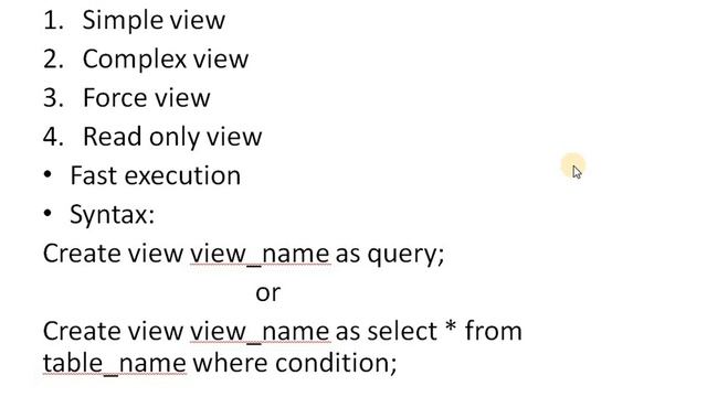 Views in plsql | Views in SQL | Views in DBMS | Views in database | Types of Views смотреть онлайн