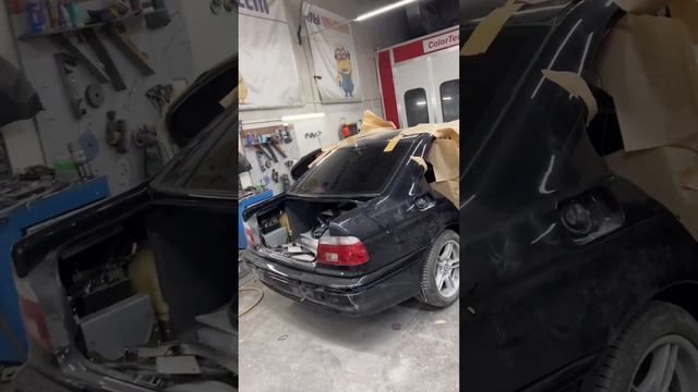 Проект восстановления BMW e39 #oldschool смотреть онлайн