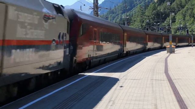 Railjet in Langen am Arlberg смотреть онлайн