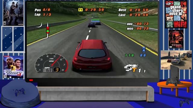 Alfa Romeo Racing Italiano PS2 Review - PS2 Racing Game смотреть онлайн