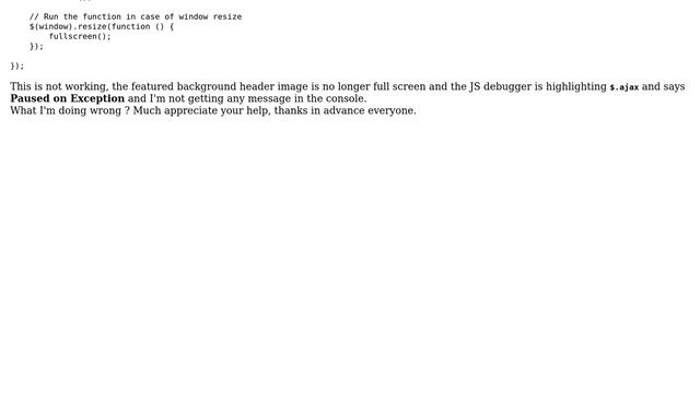 Wordpress: Retrieve Header Background Image with AJAX смотреть онлайн