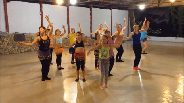 bellydance в лагере Олимп. июнь 2015г. смотреть онлайн