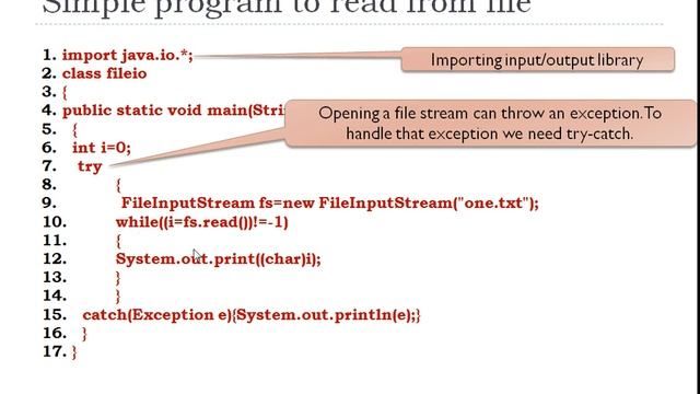 How to take input from User in JavaInput Output Programming in Java смотреть онлайн