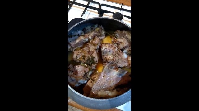 Мясо с картошкой в чугунке. Казан-кебаб смотреть онлайн