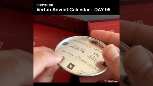 Nespresso Vertuo Advent Calendar - Day 05 смотреть онлайн