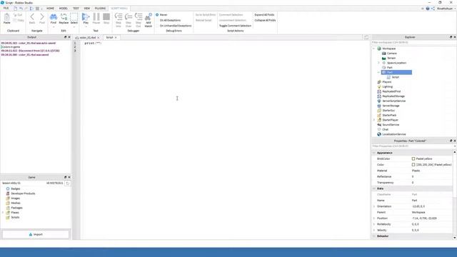 Уроки Roblox studio на русском №02 смотреть онлайн