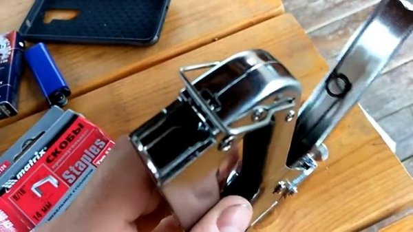 Обзор степлера Matrix из касторамы матрикс