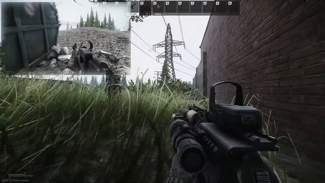 Escape From Tarkov "ФОРПОСТ" Бой на Таможне смотреть онлайн