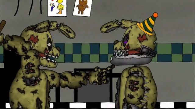 Springtrap animation|| FNAF song by (Fnaf/OC/DC2) MEME смотреть онлайн