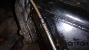 Ремонт армированного тормозного шланга квадроцикла