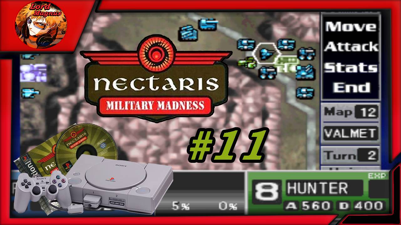 🌒 Nectaris Military Madness 🌒 Прохождение на Ps1 Кампания #11