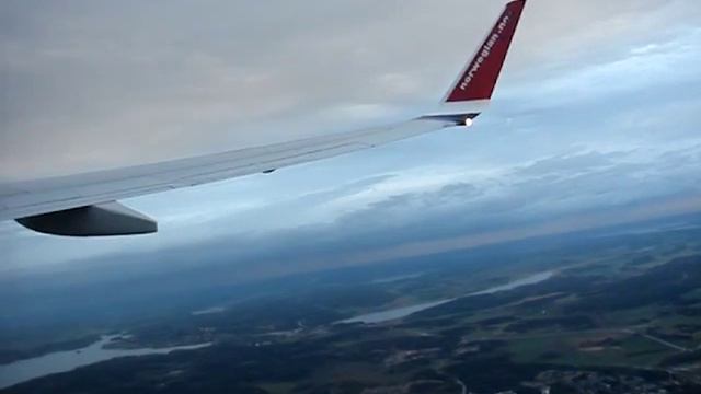 Take off Stockholm Arlanda [Norwegian Air Shuttle B737] смотреть онлайн