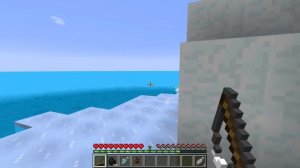 МАЙНКРАФТ НО ЗАСТРЯЛ НА ЛЬДИНЕ ТОЛЬКО БЕЗ ФАНАТОК! ЕНОТИК ФАНАТКИ ТРОЛЛИНГ