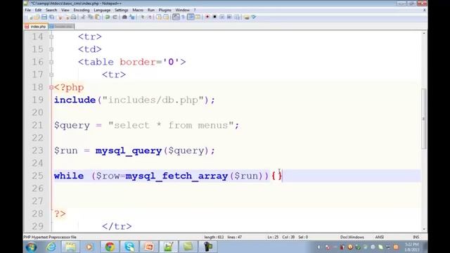 URDU Complete CMS Website in PHP MySQL Urdu Hindi Tutorials Part 5 смотреть онлайн