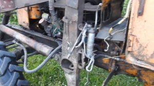 НА ТРАКТОРЕ САМОДЕЛЬНЫЙ КУН